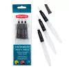 Pędzle na Wodę Derwent Waterbrush Multi Pack 3 set 2301975