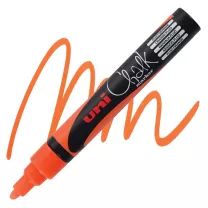 Marker Kredowy Uni Chalk Marker 1,8-2,5 mm PWE-5M Fluorescent Orange
