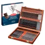 Zestaw do Szkicowania Derwent Sketching Collection 48 set Wooden Box 0700759