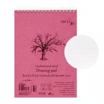 Blok do Rysowania SMLT Art Drawing Pad 120 gsm 60 ark. Drzewo A5 Spirala 5PB-60TS