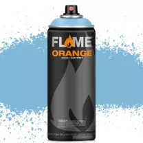 Farba Akrylowa Matowa W Sprayu Molotow Flame Orange 400 ml 504 Light Blue Light