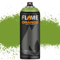 Farba Akrylowa Matowa W Sprayu Molotow Flame Orange 400 ml 628 Grass Green