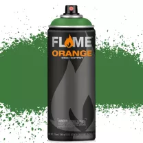 Farba Akrylowa Matowa W Sprayu Molotow Flame Orange 400 ml 632 Leaf Green