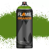 Farba Akrylowa Matowa W Sprayu Molotow Flame Orange 400 ml 644 Kiwi Dark