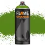 Farba Akrylowa Matowa W Sprayu Molotow Flame Orange 400 ml 644 Kiwi Dark