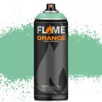 Farba Akrylowa Matowa W Sprayu Molotow Flame Orange 400 ml 664 Menthol Light