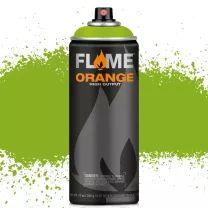 Farba Akrylowa Matowa W Sprayu Molotow Flame Orange 400 ml 627 Crazy Grass