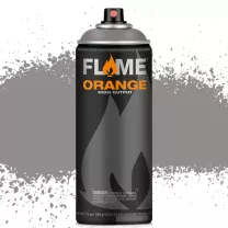 Farba Akrylowa Matowa W Sprayu Molotow Flame Orange 400 ml 840 Dark Grey Neutral