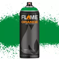 Farba Akrylowa Matowa W Sprayu Molotow Flame Orange 400 ml 629 Juice Green