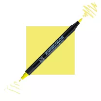 Pisak Kuretake Kurecolor Fine & Brush For Manga 102 Lemon Yellow