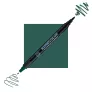 Pisak Kuretake Kurecolor Fine & Brush For Manga 539 Marine Green