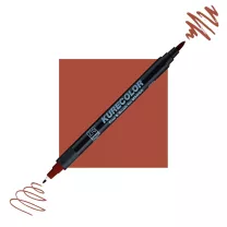 Pisak Kuretake Kurecolor Fine & Brush For Manga 738 Burnt Sienna