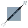 Pisak Kuretake Kurecolor Fine & Brush For Manga 834 Blue Gray 3