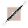 Pisak Kuretake Kurecolor Fine & Brush For Manga W.04 Warm Gray 4