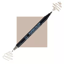 Pisak Kuretake Kurecolor Fine & Brush For Manga W.05 Warm Gray 5