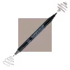 Pisak Kuretake Kurecolor Fine & Brush For Manga W.07 Warm Gray 7