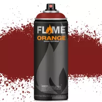 Farba Akrylowa Matowa W Sprayu Molotow Flame Orange 400 ml 699 Brown Red