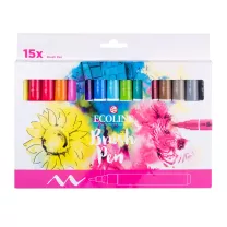 Pisaki Talens Ecoline Brushpen 15 set 11509023