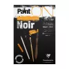 Blok Clairefontaine Paint On Noir 250 gsm A4 20 ark. 975169