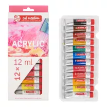 Farby Akrylowe Talens Art Creation Acrylic Set 12 x 12 ml 9021712M