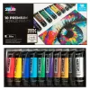 Farby Akrylowe Zieler Premium Acrylic Paints 10 x 38 ml set 09299265