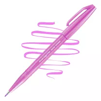 Brush Pen Pentel Brush Sign Pen Purple Pink SES15C-P2