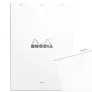 Blok Rhodia Basics N°18 80 Gsm 80 Ark. A4 Lined White 18601