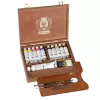 Farby Olejne Schmincke Mussini Small Wooden Box Set 70213097