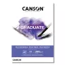 Blok Canson Graduate Mixed Media White 200 gsm A4 21 x 29,7 cm 20 ark. 400110377