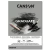 Blok Canson Graduate Mixed Media Grey 220 gsm A3 42 x 29,7 cm 30 ark. 400110372