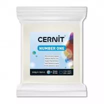 Modelina Cernit Number One 250 g 027 Opaque White