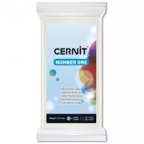 Modelina Cernit Number One 500 g 027 Opaque White
