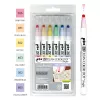 Pisaki Kuretake Clean Color Dot Single Mild Colors 6 set TCSD-6100/6V