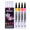 Markery Olejne Sakura Pen Touch Fine 4 Fluorescent set POXPMKAF4