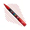 Pisak Uni Posca PC-1M Bullet Shaped 0,7 mm 15 Red