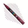 Pisak Uni Posca PC-1M Bullet Shaped 0,7 mm 60 Red Wine