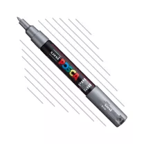 Pisak Uni Posca PC-1M Bullet Shaped 0,7 mm 26 Silver