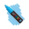 Marker Uni Posca PC-8K Chisel Shaped 8 mm 8 Light Blue