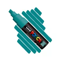 Marker Uni Posca PC-8K Chisel Shaped 8 mm 71 Turquise