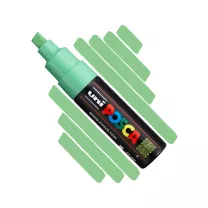 Marker Uni Posca PC-8K Chisel Shaped 8 mm 5 Light Green