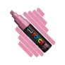 Marker Uni Posca PC-8K Chisel Shaped 8 mm M13 Metallic Pink