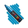 Marker Uni Posca PC-8K Chisel Shaped 8 mm M33 Metallic Blue