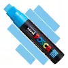 Marker Uni Posca PC-17K Chisel Shaped 15 mm 8 Light Blue