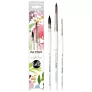 Pędzle do Akwareli Frau Hölle & da Vinci Watercolor Florals 3 set 4190