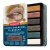 Węgle do Rysowania Derwent Tinted Charcoal XL Blocks 6 set 2306177