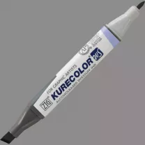 Marker Kuretake Kurecolor Twin Ws C.07 Cool Gray 7