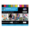 Markery Akrylowe Zieler Acrylic Paint Markers Fine Tip 2,5 mm 12 Bright set 09299290