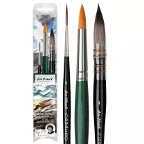 Pędzle da Vinci Cesc Farre Essentials For Watercolor 3 set 4013