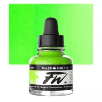 Tusz Akrylowy Daler Rowney FW Acrylic Ink 29,5 ml 349 Fluorescent Green