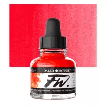 Tusz Akrylowy Daler Rowney FW Acrylic Ink 29,5 ml 544 Fluorescent Red